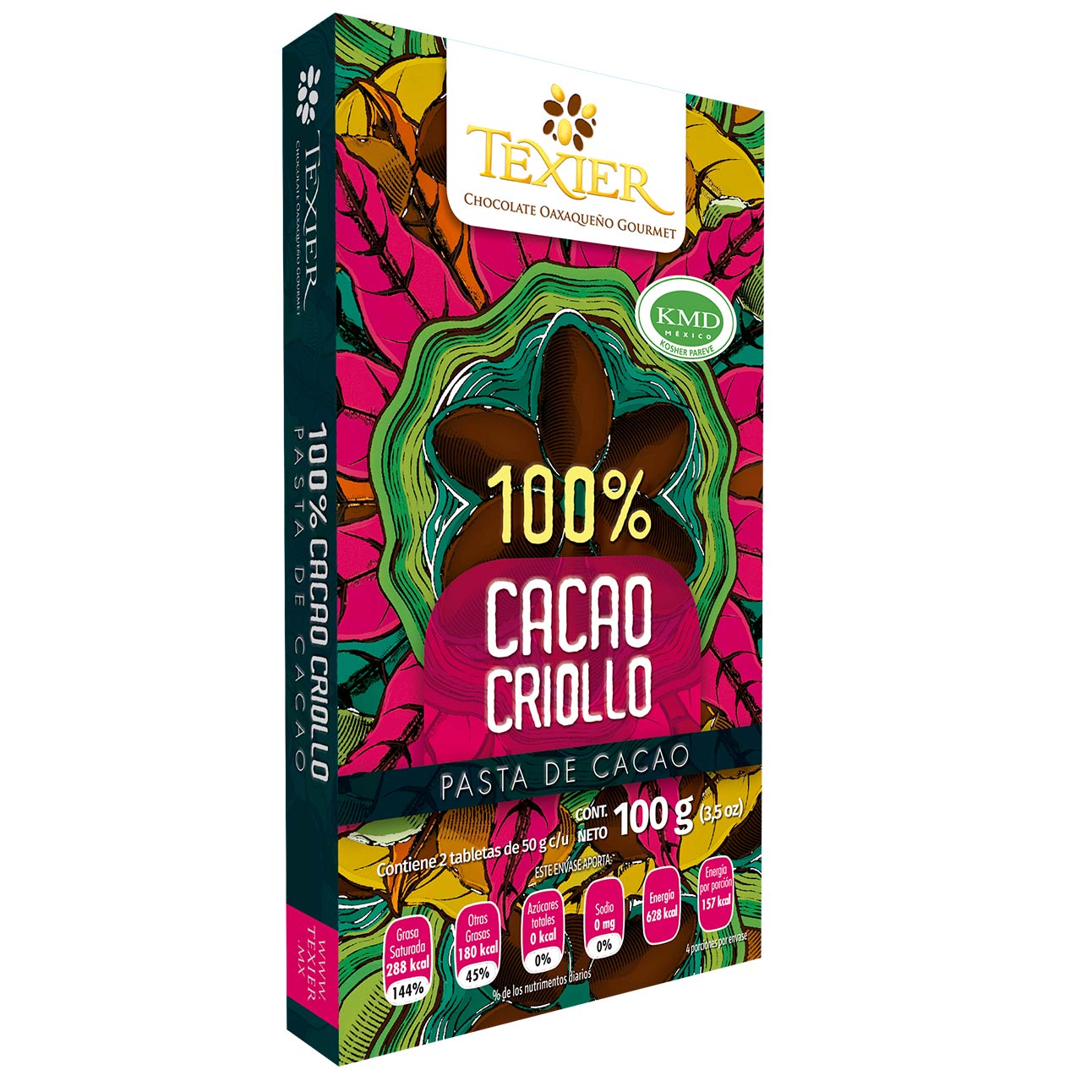 100% Dark Chocolate Bar