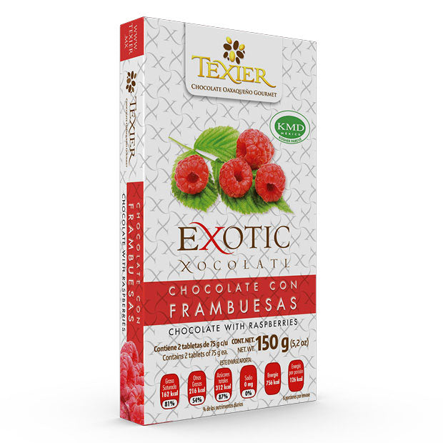 Chocolate Bar with Raspberry Jam